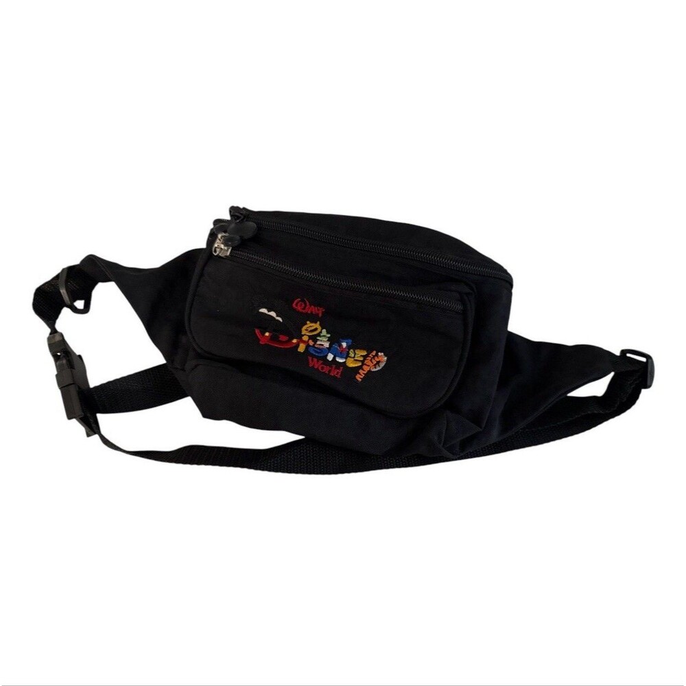 Vintage Walt Disney embroidered belt bag 90s Vintage Micky Mouse Fanny pack